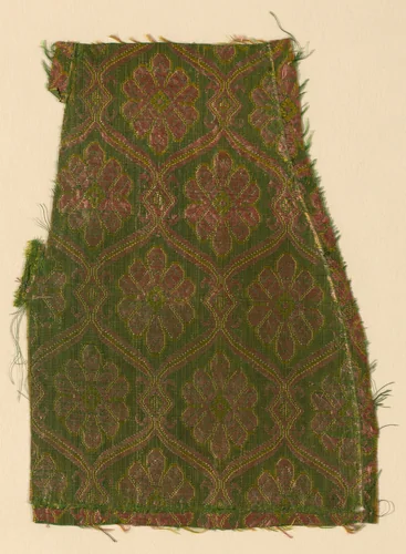 Fragment by Italy, textile, 1625-1675