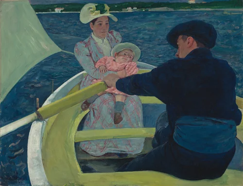 The Boating Party by Mary Cassatt, painting, 1893-1894