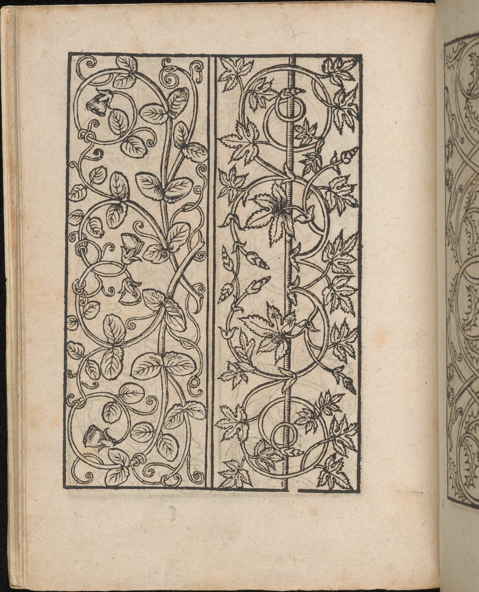 Ein new Modelbuch..., page 9 (verso) by Johann Schönsperger, book, 1524