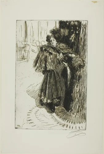 Effet de Nuit III by Anders Zorn, print, 1897