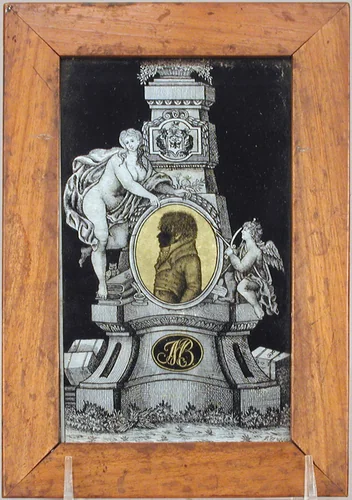Panel by M. Bruggäy, painting, 1800-1815
