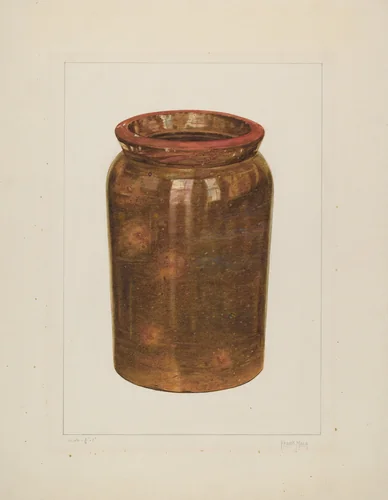 Preserving Jar by Frank J. Mace, index of american design, 1938