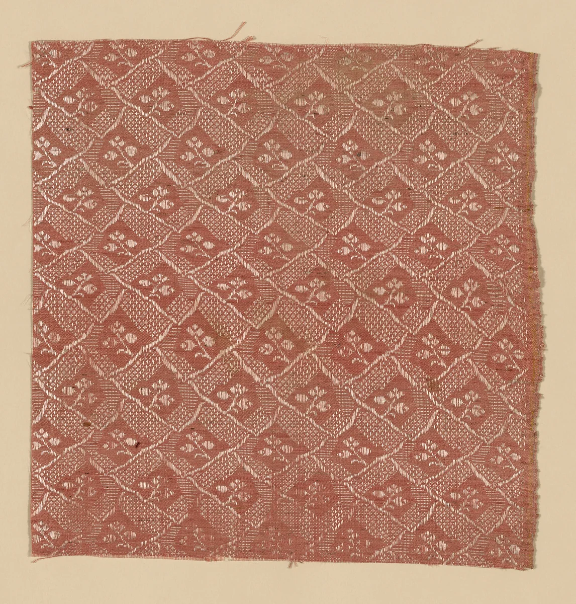 Fragment by Europe, textile, 1801-1900