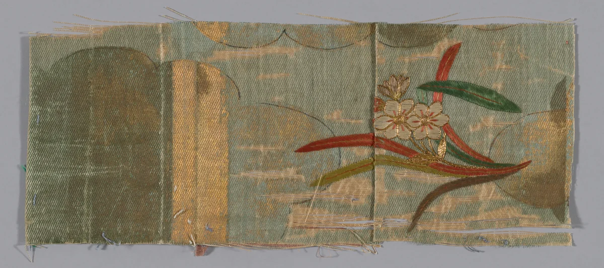 Fragment by Japan, textile, 1601-1800