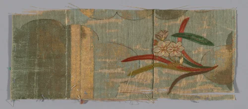 Fragment by Japan, textile, 1601-1800