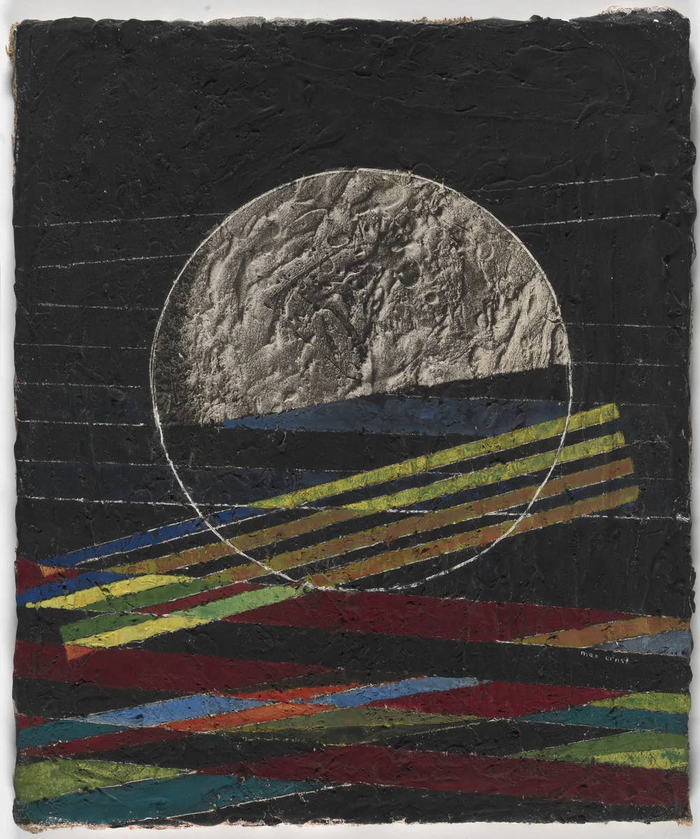 The Sea (Marine) by Max Ernst, painting, 1928