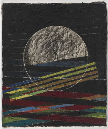 The Sea (Marine) by Max Ernst, painting, 1928