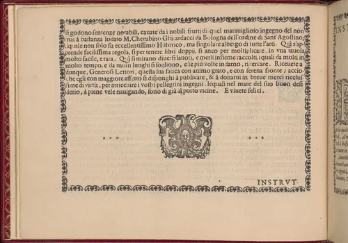 Ghirlanda: Di sei vaghi fiori scielti da piu famosi Giardini d'Italia, page 3 (verso) by Pietro Paulo Tozzi, book, 1604