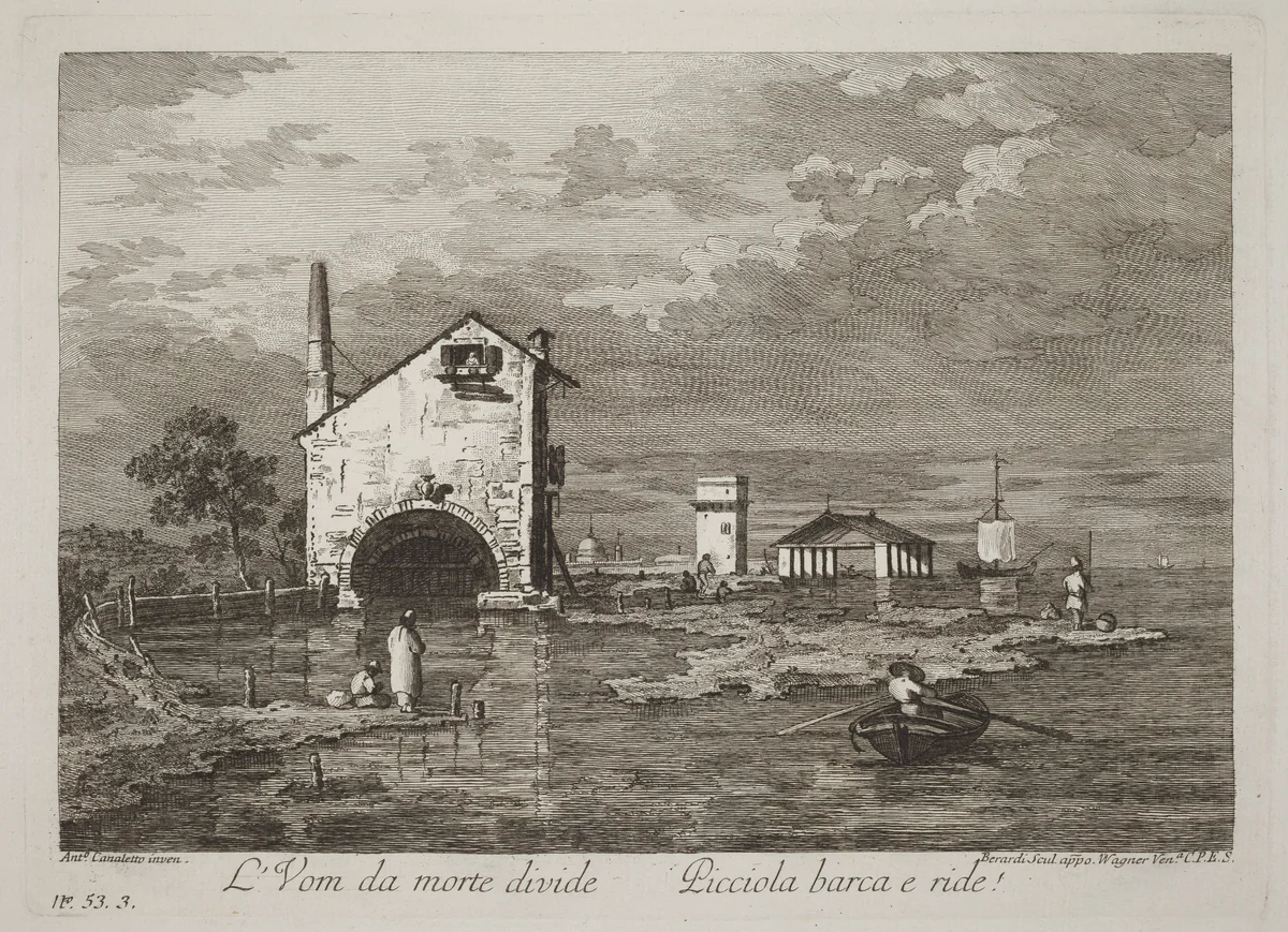 L'Vom da morte divide... by Fabio Berardi
Canaletto, portfolio, 1760