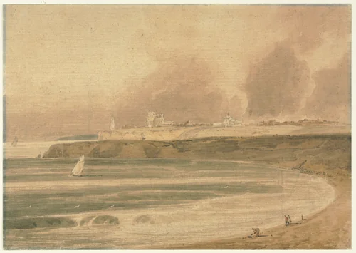 Tynemouth, Northumberland by Thomas Girtin, drawing