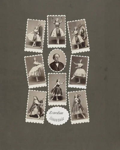 Ernestine Souvenir by Mathew Brady, photograph, 1860