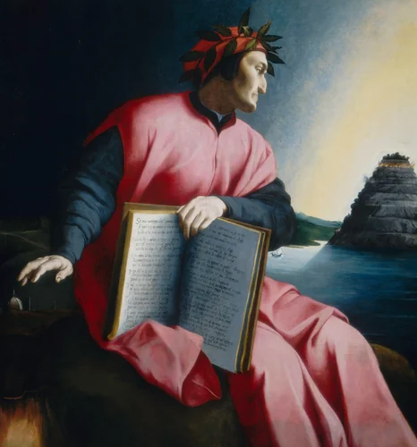 Allegorical Portrait of Dante by Florentine 16th Century, painting, 1550-1599