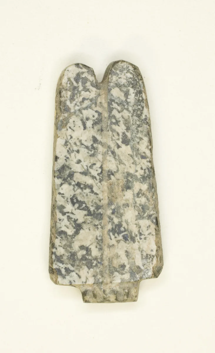 Amulet of the Feathers of Amon by Egyptian, metalwork, -1070--656