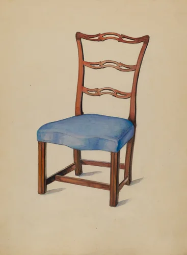 Side Chair by Carl Weiss, index of american design, 1935-1942