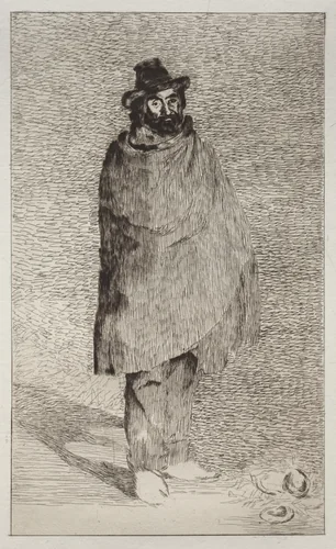 The Philosopher by Edouard Manet, print, 1866