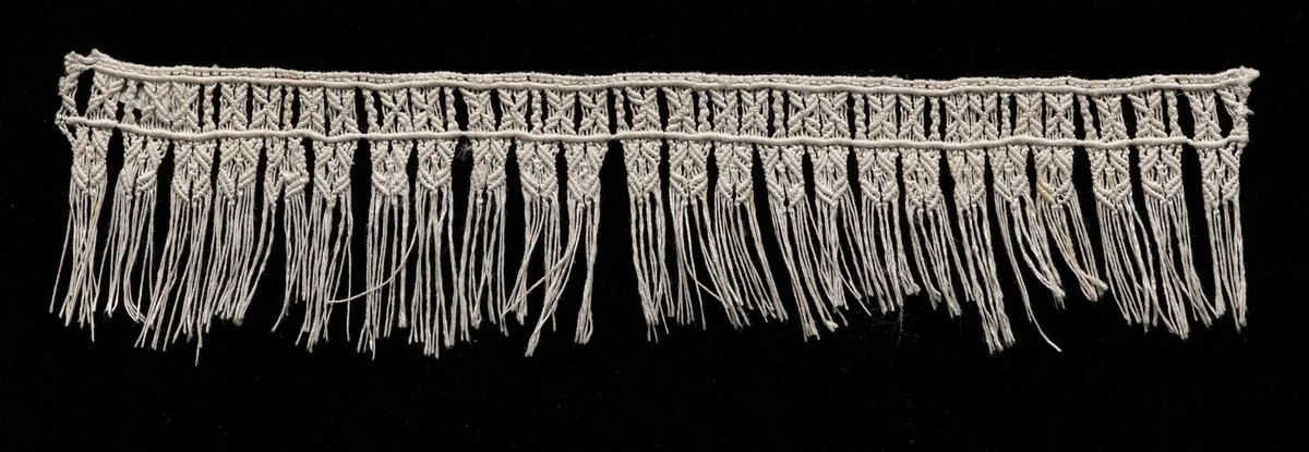 Edging with Fringe by Unknown, textile, 1500-1599
