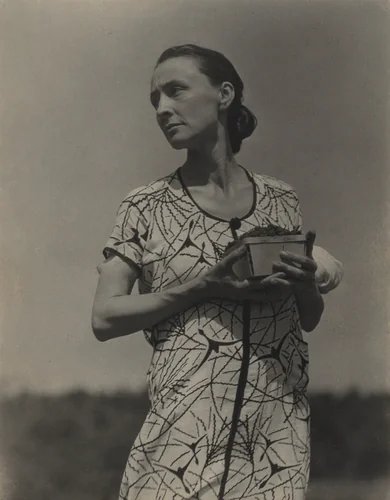 Georgia O'Keeffe by Alfred Stieglitz, photograph, 1927