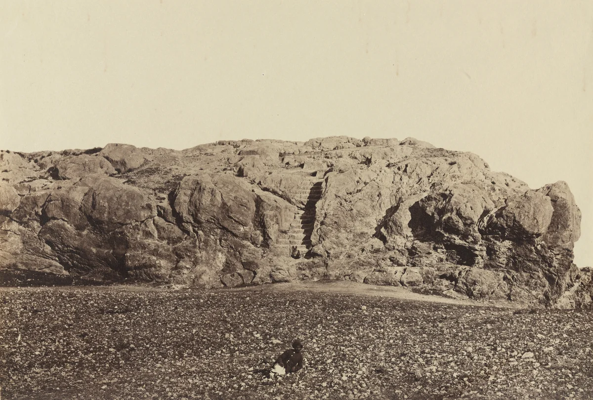 Areopagus, Athens by D. Constantin, photograph, 1860