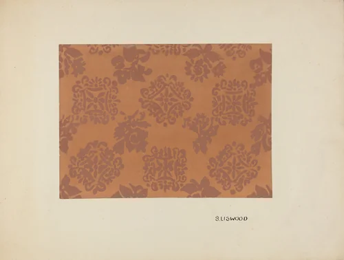 Wall Paper by Sidney Liswood, index of american design, 1936