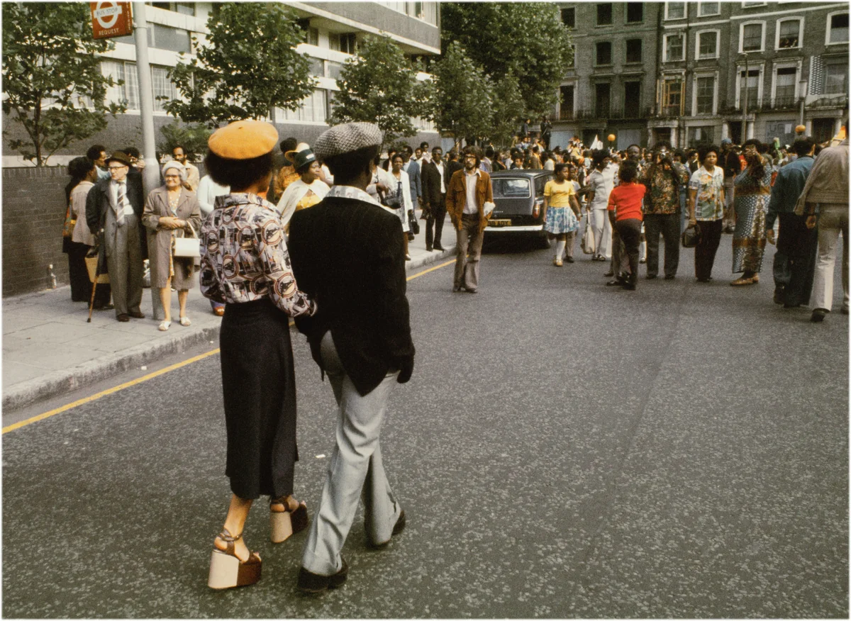 Walking Proud, Notting Hill Carnival by Horace Ové, photograph, 1972