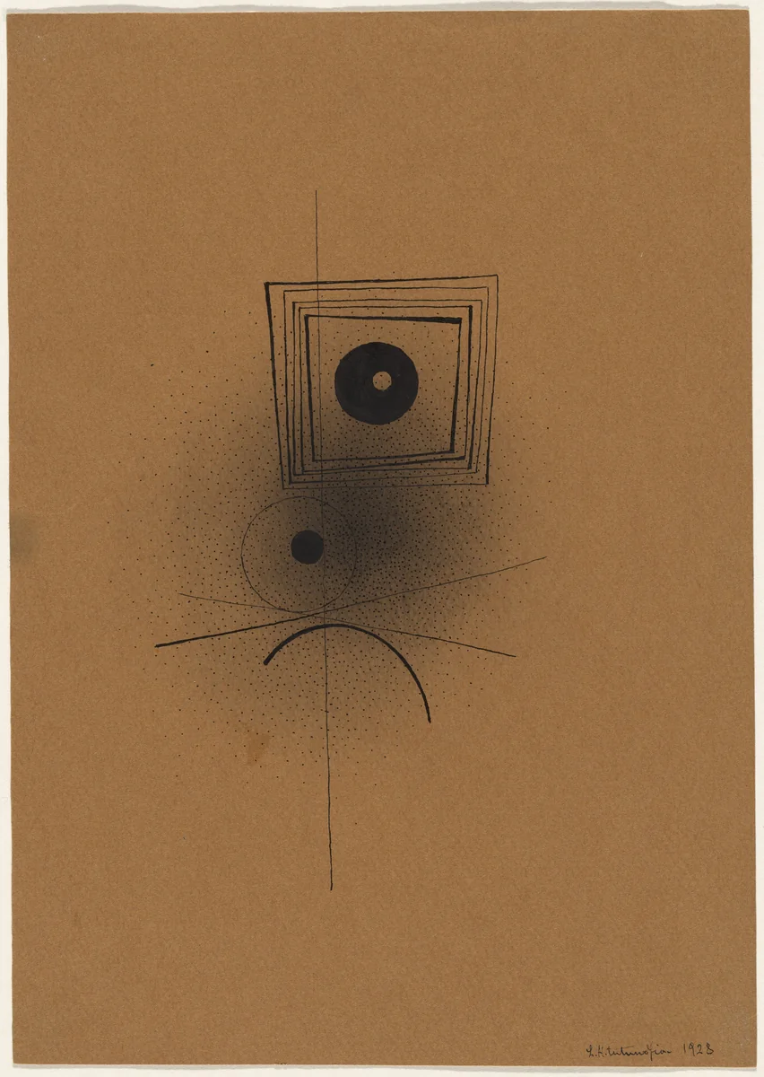 Untitled by Léon Arthur Tutundjian, drawing, 1928