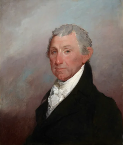 James Monroe by Gilbert Stuart, painting, 1817