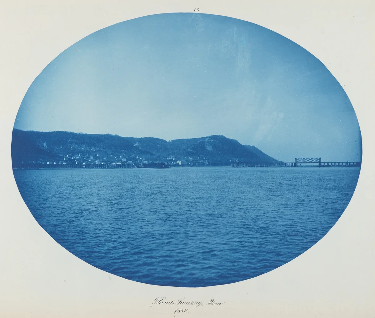 Read's Landing, Minn. by Henry Peter Bosse, photograph, 1889