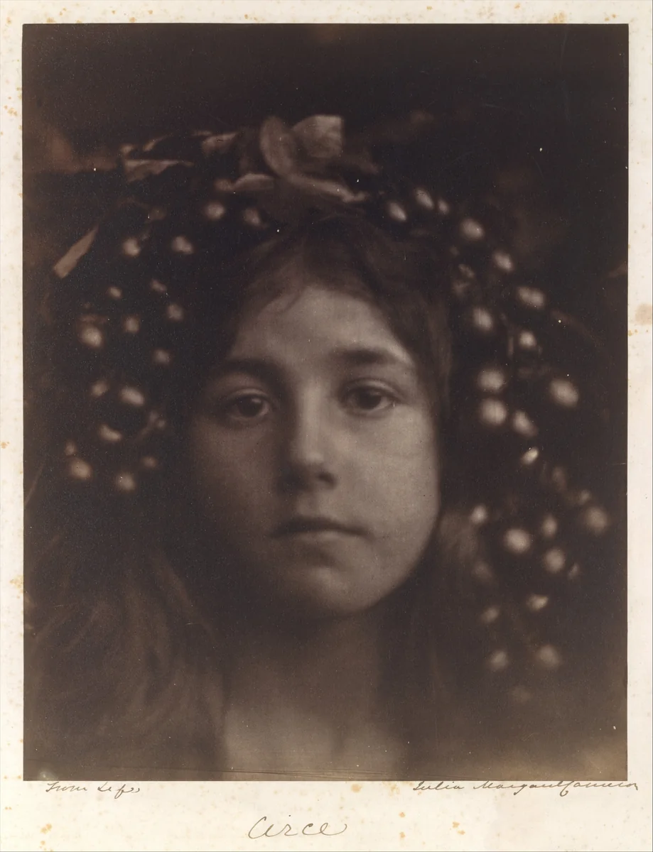 Circe by Julia Margaret Cameron, photograph, 1865