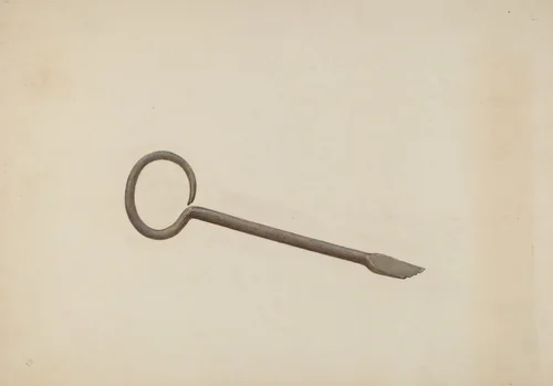 Chisel by George C. Brown, index of american design, 1938