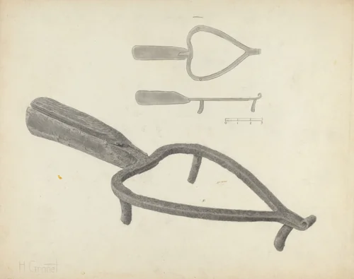 Trivet by Henry Granet, index of american design, 1939