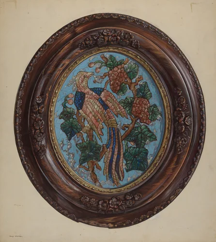 Tinsel Picture by James McLellan, index of american design, 1937