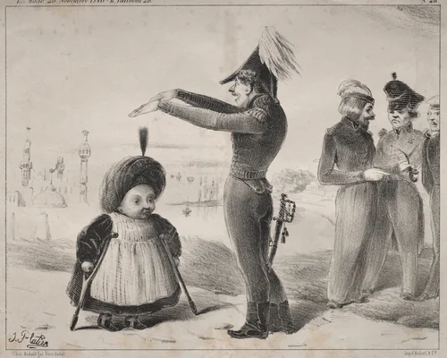 Laissez venir à moi les petits enfants by Jules Platier, print, 1840