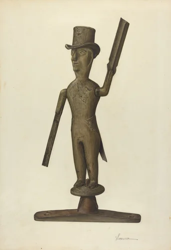 Whirligig by Selma Sandler, index of american design, 1939