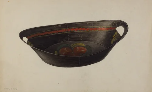Bread Tray by Mildred Ford, index of american design, 1938