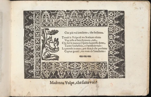 Corona delle Nobile et Virtuose Donne, Libro Terzo, page 28 (recto) by Cesare Vecellio, book, 1620