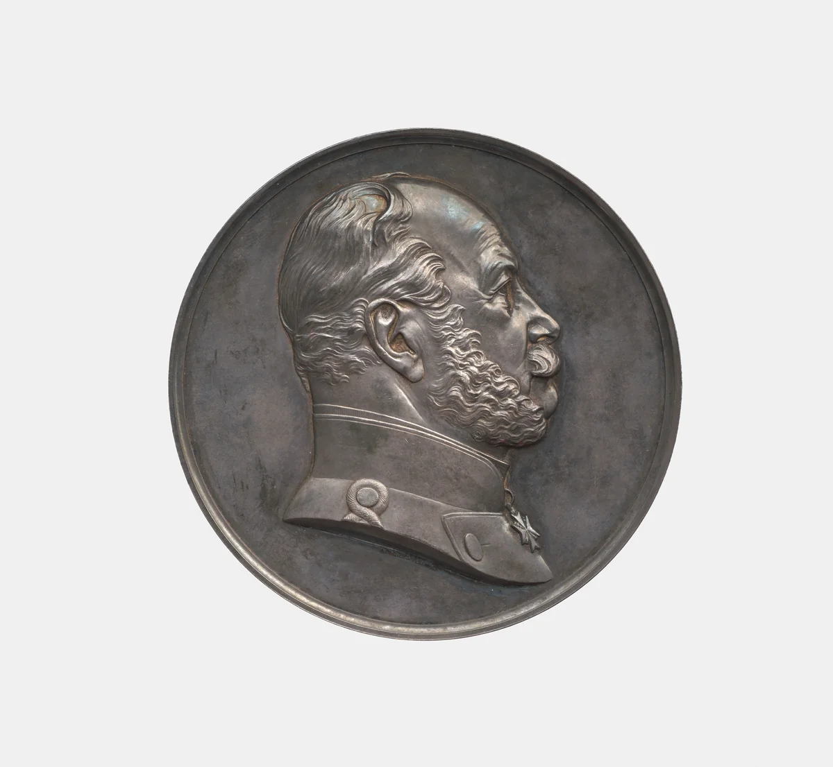 Wilhelm I (1797–1888) by W. Kullrich, metalwork, 1866-1876