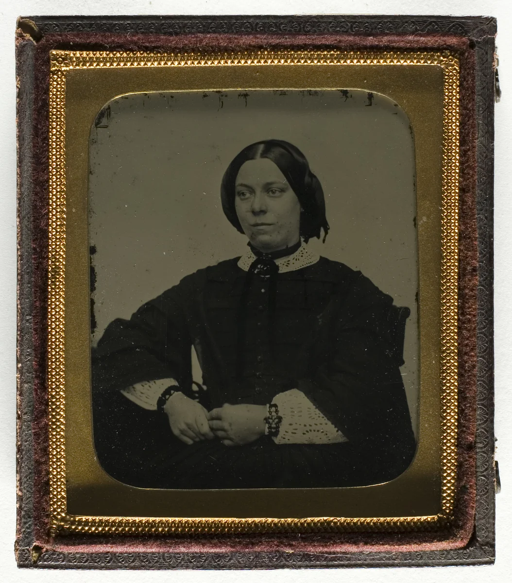 Untitled (Unidentified Woman) by Artist Unknown, photograph, 1855-1865