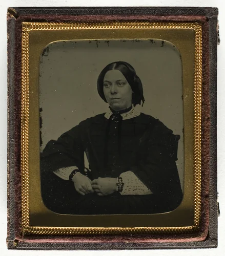 Untitled (Unidentified Woman) by Artist Unknown, photograph, 1855-1865