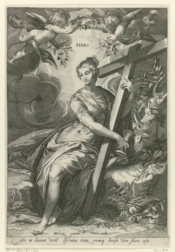 Geloof by anonymous, print, 1601-1651