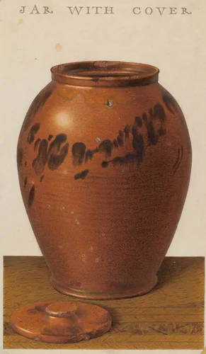 Covered Jar by Alfred Parys, index of american design, 1939