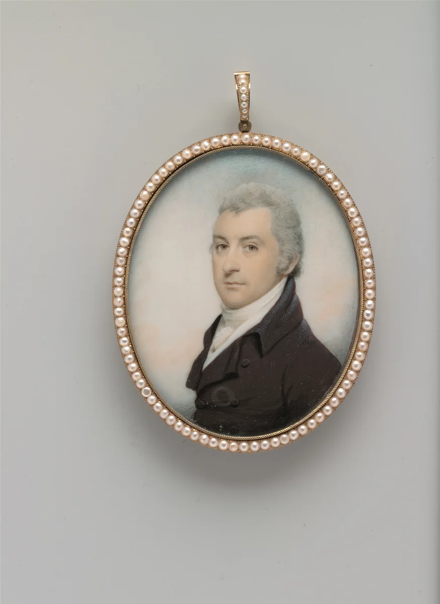 George Bethune by Edward Greene Malbone, artwork, 1797-1803