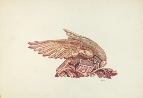 Stern Ornament by L. B. Hartmann, index of american design, 1940