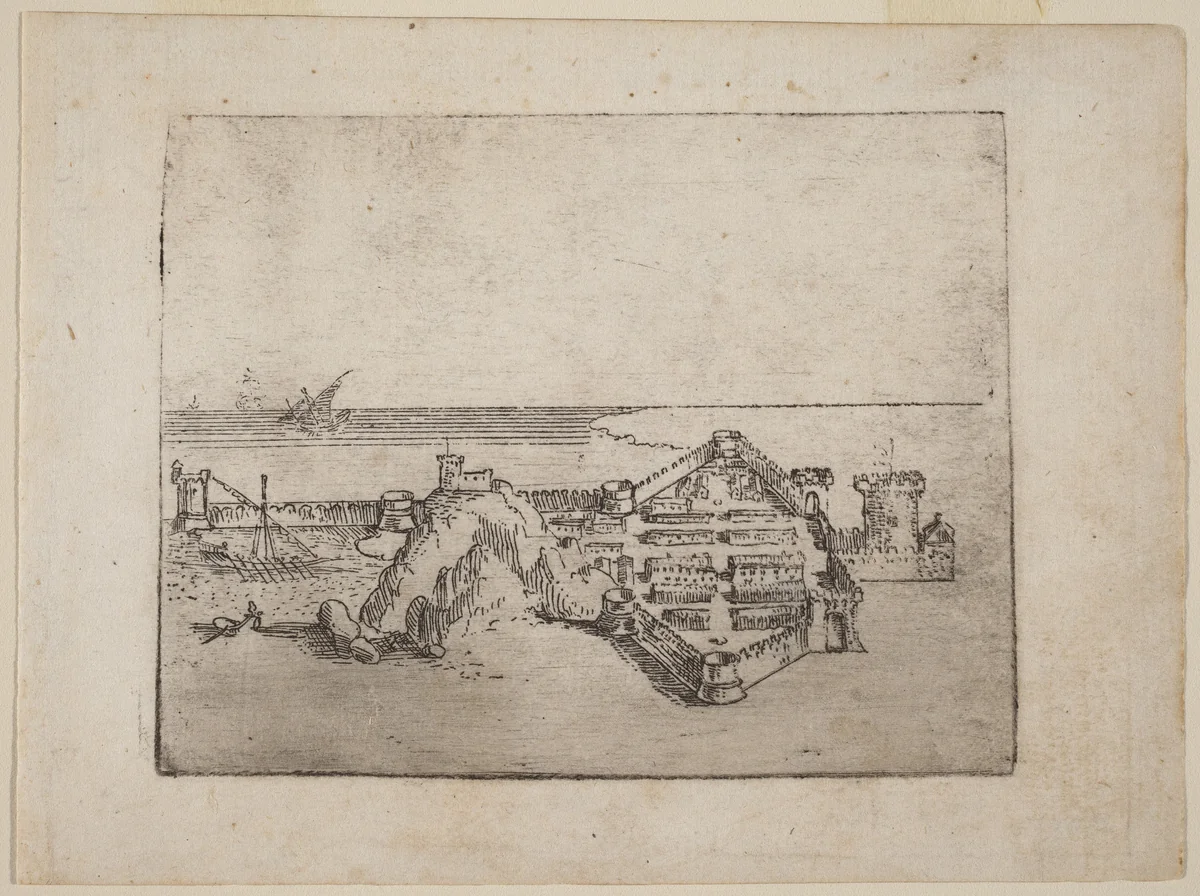 From "Bizzarie di varie Figure" by Giovanni Battista Bracelli, print, 1624