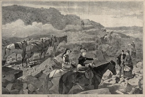 The Summit of Mount Washington by Winslow Homer, print, 1869