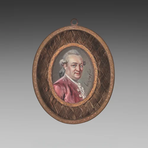 Portrait of a Man by Hornong, painting, 1780-1789