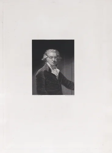 Sir Joshua Reynolds by John Henry Robinson, print, 1830-1840
