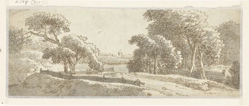 Landweg by anonymous, drawing, 1700-1800