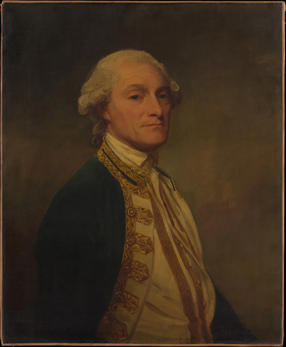 Admiral Sir Chaloner Ogle (1726–1816) by George Romney, painting, 1754-1802