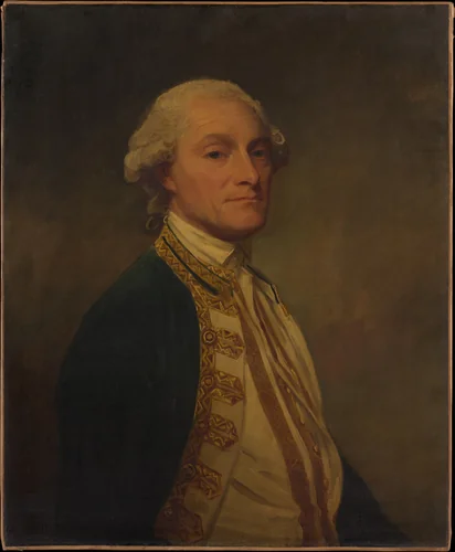 Admiral Sir Chaloner Ogle (1726–1816) by George Romney, painting, 1754-1802