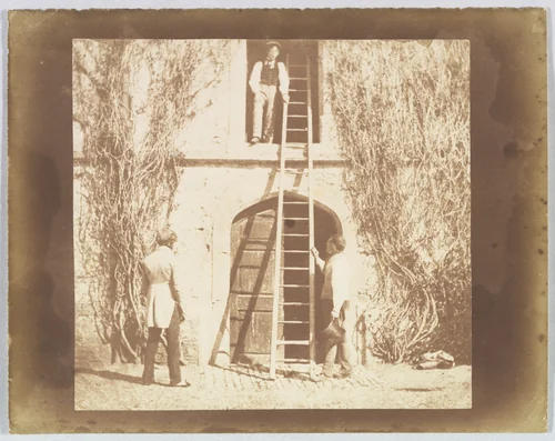 The Ladder by William Henry Fox Talbot, photograph, 1844